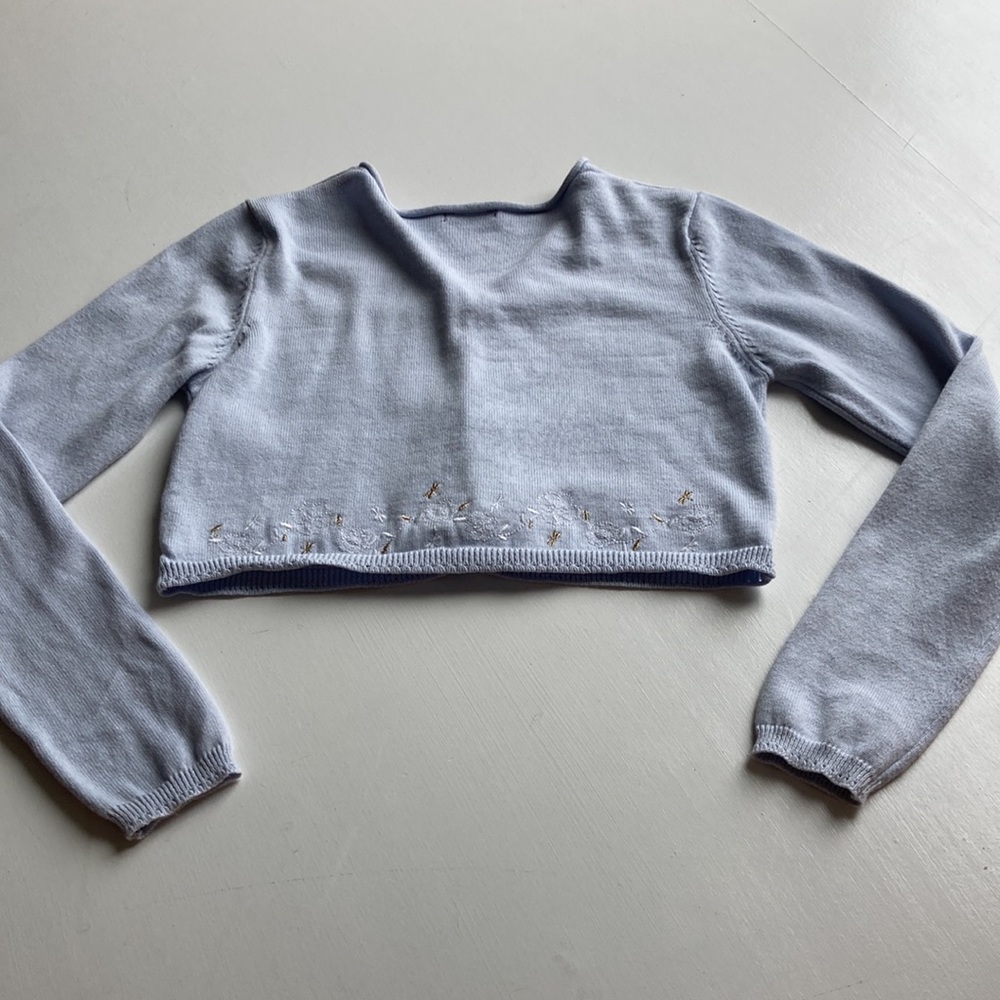 🇫🇷 SERGENT MAJOR baby blue cardigan